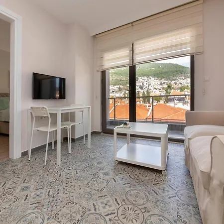 Central With Refreshing Interior Design In Apartman Muğla